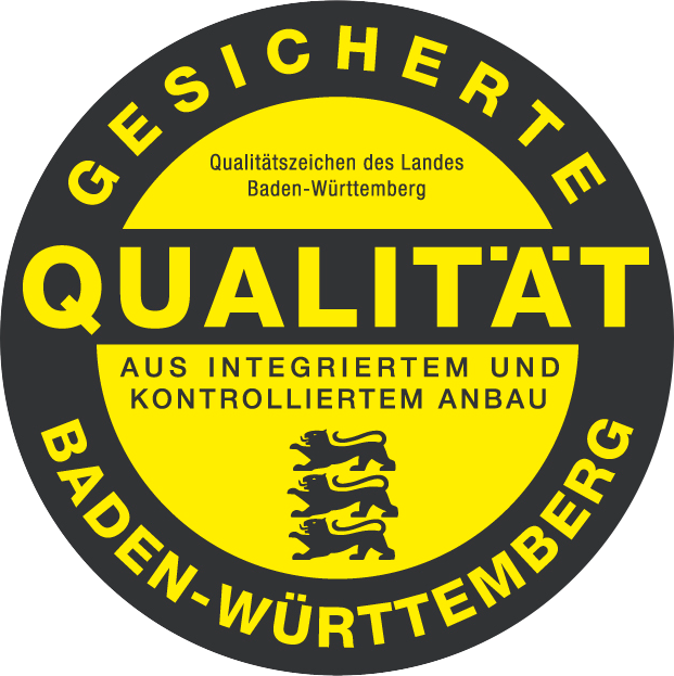 Gesicherte Qualität aus Baden-Württemberg - aus integriertem und kontrolliertem Anbau